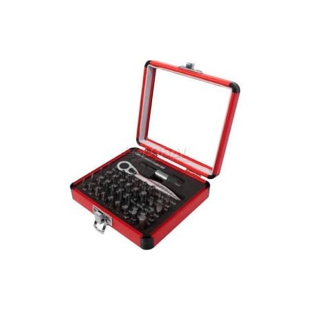 Sunex Sunex Tools 9726 38 PC. Mini Ratchet & Bit Set W/ Aluminum Case 9726